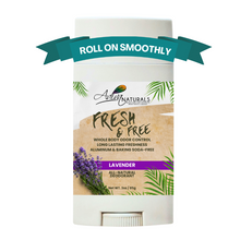 Natural Deodorant FRESH & FREE Whole Body Odor Control (8 Flavors)