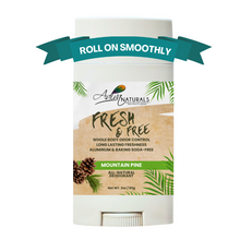Natural Deodorant FRESH & FREE Whole Body Odor Control (8 Flavors)