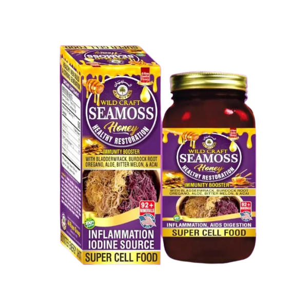 Sea Moss Honey - Energy & Immunity 16oz (2 options) – Adiva Naturals