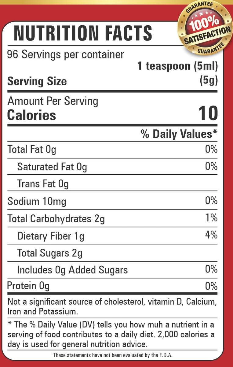 Organic Blood Pressure Normaliser Bitters 16oz Adiva Naturals