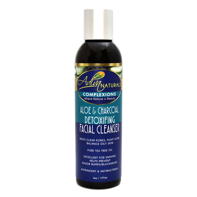Complexions Aloe and Charcoal Detoxifying Facial Cleanser (Great For Shaving) - 6oz