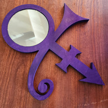 Purple Prince Symbol logo mirror