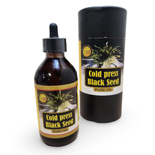 Black Seed Oil - Nature's Shield 8oz on white background 