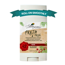 FRESH & FREE Rose natural whole body deodorant 3 oz
