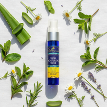 Facial moisturizing Serum - Flat Lay