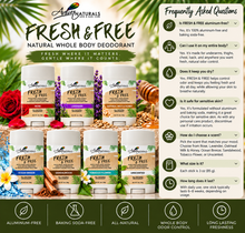 FAQ Natural Deodorant Aluminum free