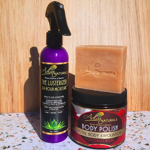 Lusterizer Soap Body Scrub  Sweet Roses