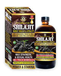 Shilajit Bitters (Boost Libido, Power & Stamina) - Unisex 16oz