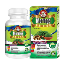 Moringa 60 Capsules [Plant-based protein and iron] Great for Vegans & Vegetarians