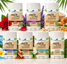 Adiva Naturals FRESH & FREE natural whole body deodorant 3 oz in seven scent options