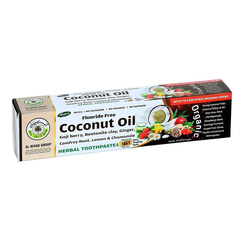 Coconut Oil Herbal Toothpaste