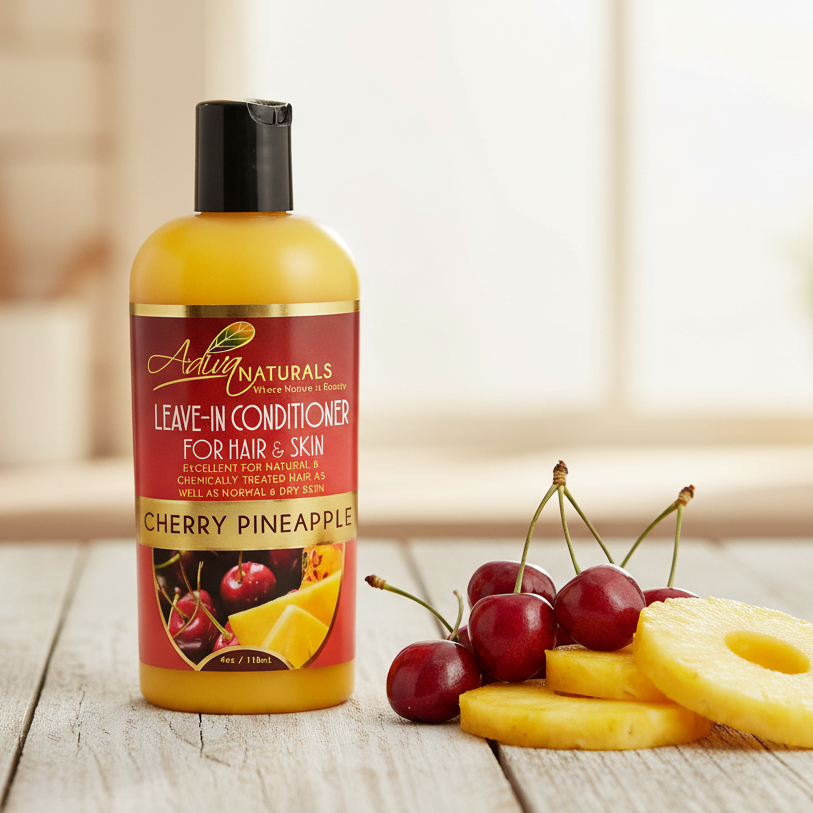 Leave-in Conditioner for Hair & Skin - Cherry Pineapple 4oz