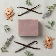 Sandalwood Vanilla Soap Bar - Flat Lay