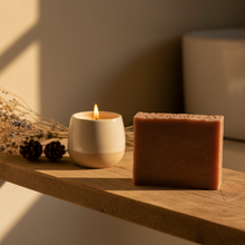 Sandalwood Vanilla Soap Bar - Lifestyle