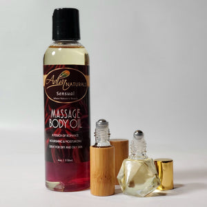 Sensual Body Oil + LUST 'The Aphrodisiac' Unisex Essence Gift Set