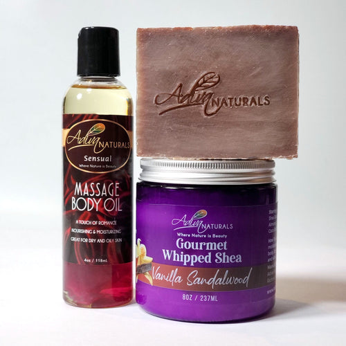 Sensual SANDALWOOD 💎Luxe 3-pk Gift Set