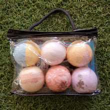 Bath Bombs 6 pack Assorted All Natural Organic Adiva Naturals