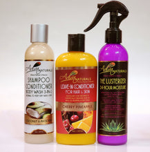 Hydrate and Luxuriate Hair & Skin Care Deluxe Set (5 Flavors)