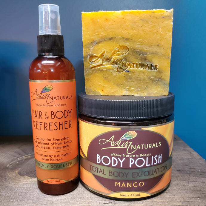 RENEW: Exfoliate & Refresh - Mango 3 pk