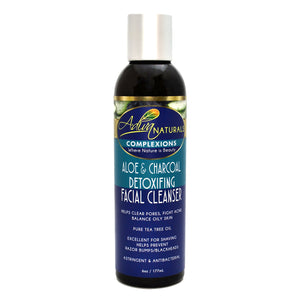 Complexions Aloe and Charcoal Detoxifying Facial Cleanser (Great For Shaving) - 6oz