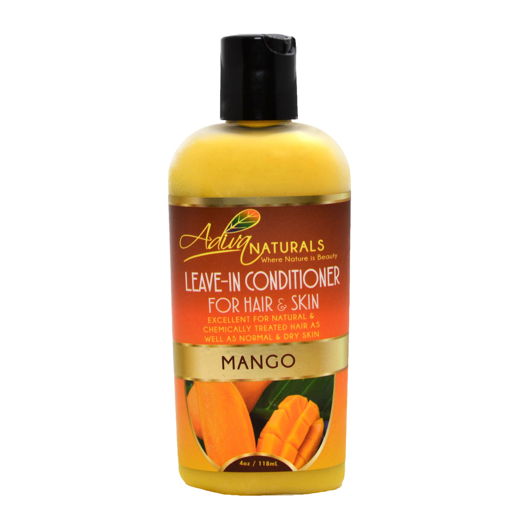 Leave-in Conditioner for Hair & Skin - Mango 4oz