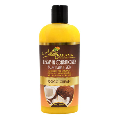 Leave-in Conditioner for Hair & Skin - Coco Cream 8oz