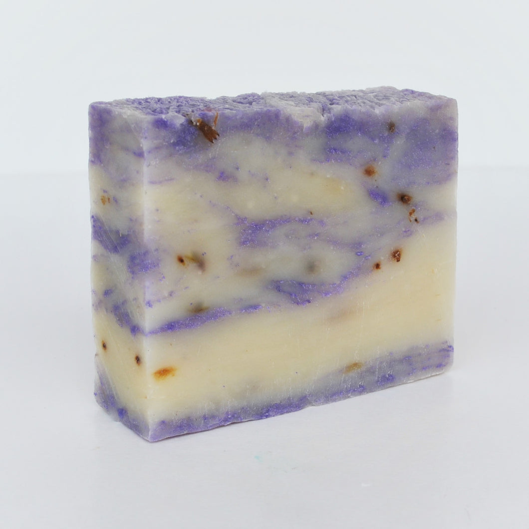 Adiva Naturals Blooming Lavender Fusion Soap Bar - Natural Organic Vegan