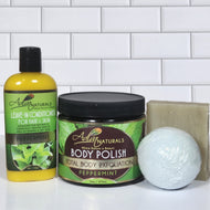 I Love Peppermint Set (Choose your soap)