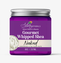 Gourmet Whipped Shea Body Butter - Naked 8oz | Unscented | Non-greasy formula