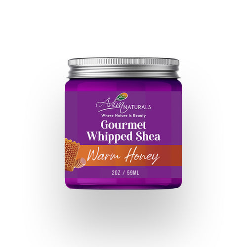 Gourmet Whipped Shea Body Butter - Warm Honey 2oz | Travel Size