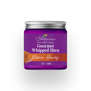Gourmet Whipped Shea Body Butter - Warm Honey 2oz | Travel Size