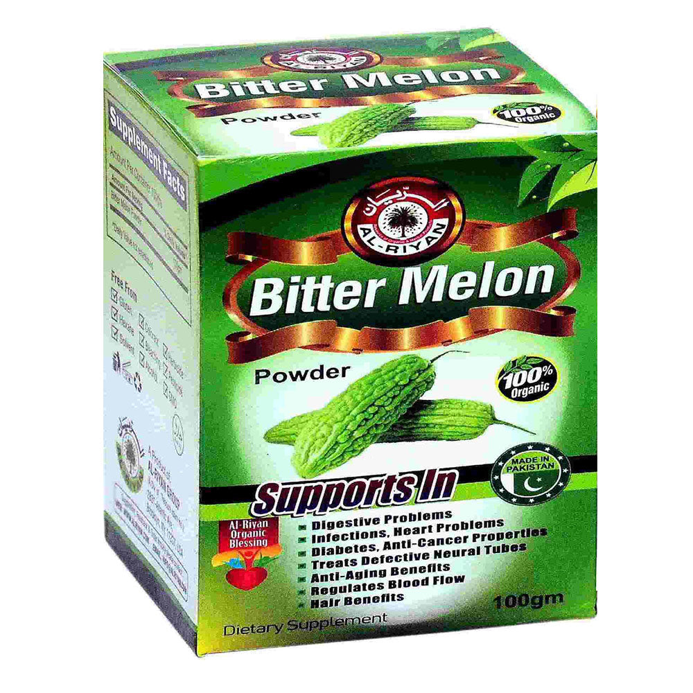 Bitter Melon Powder 100gm [Positive effect on blood sugar levels, healthy skin]
