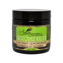 Jar of Adren Naturals Crocodile Killer Coconut Lemongrass product on a white background