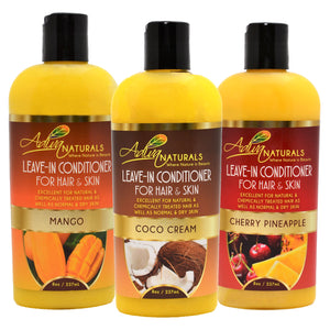 Leave-in Hair & Skin Conditioner 4oz Mix (3 pack)